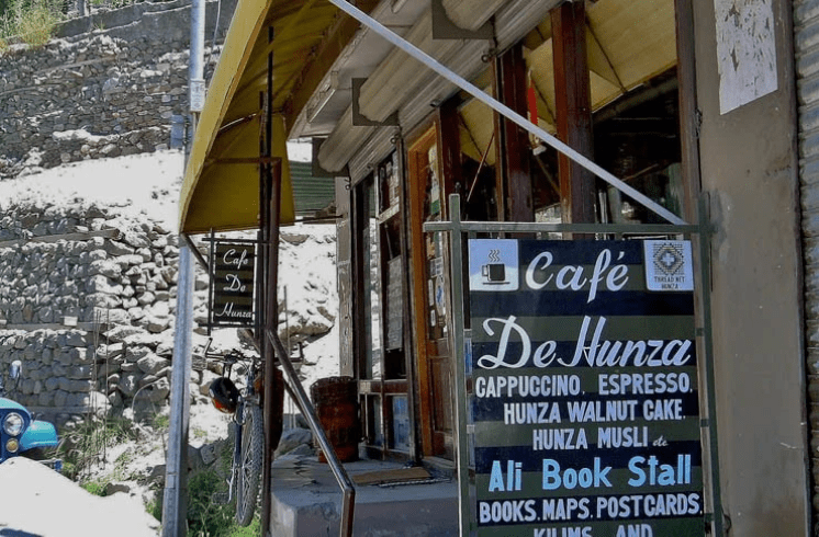 Cafe De Hunza in Hunza